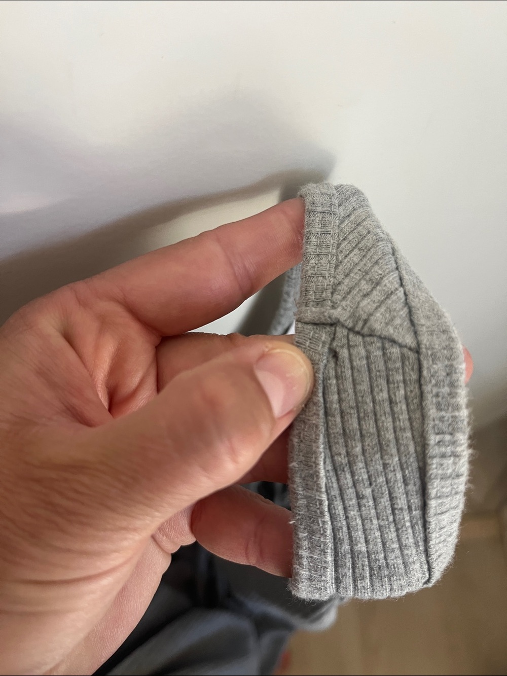 Spiritual Gangster Light Gray Ribbed jumper - Picture 7 of 7